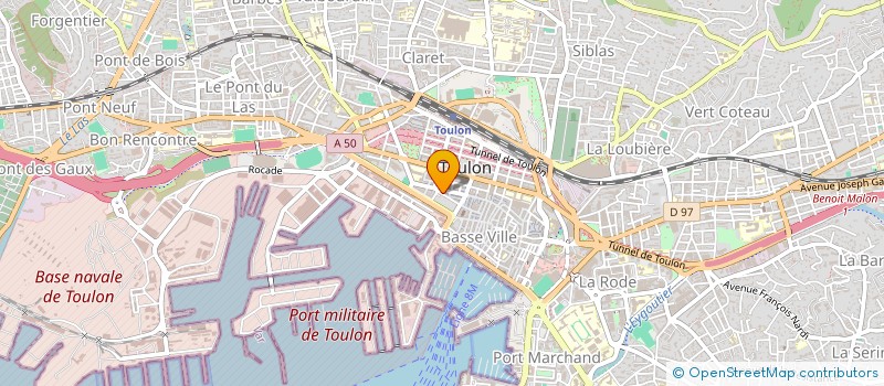 localisation de l'entreprise SOVIMPORT à TOULON