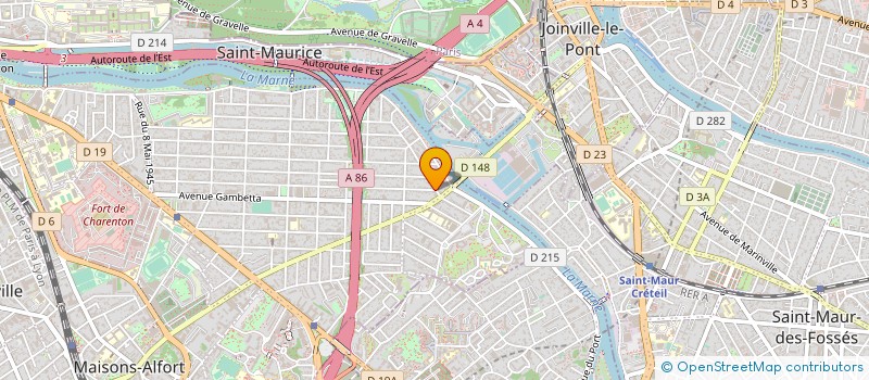 localisation de l'entreprise SOVINOX à MAISONS-ALFORT