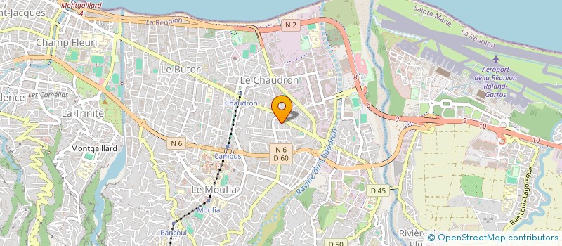 localisation de l'entreprise SOVIPRO à SAINT-DENIS