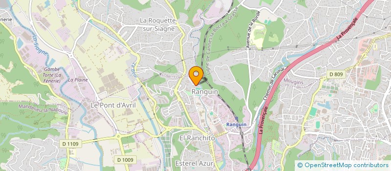 localisation de l'entreprise SOVIRE à CANNES