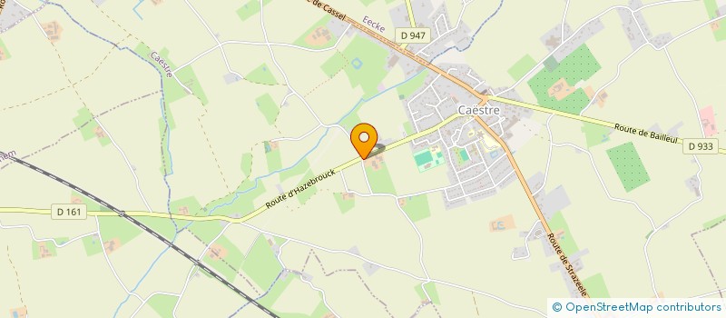 localisation de l'entreprise SOVLAC  CAESTRE