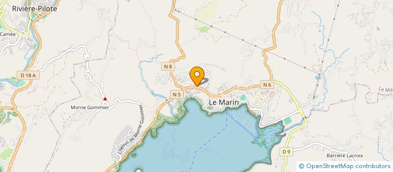 localisation de l'entreprise SOVOMA SASU à LE MARIN
