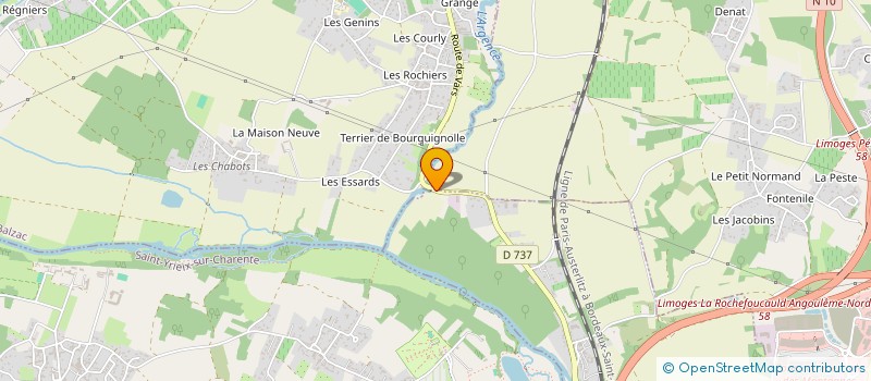 localisation de l'entreprise SOVOP 16 à GOND-PONTOUVRE