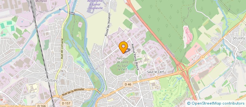localisation de l'entreprise SOVOTEC à EPINAL