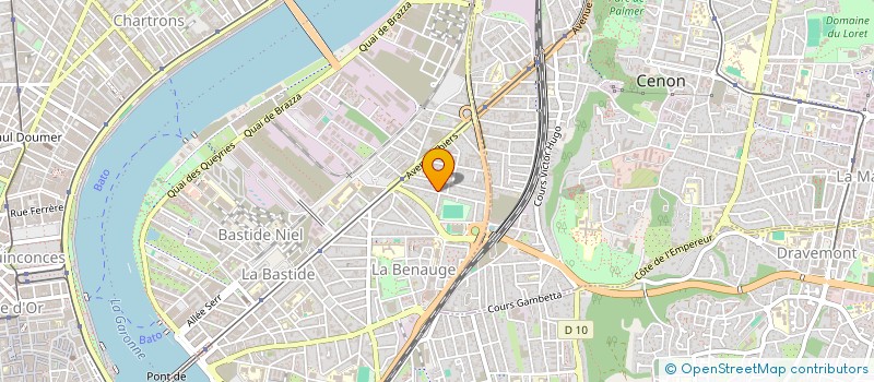 localisation de l'entreprise SOVOW  BORDEAUX