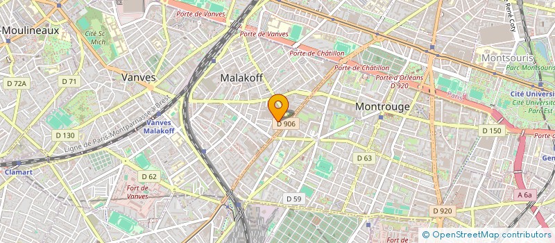 localisation de l'entreprise SOVRANO COACHING & CONSULTING  MALAKOFF