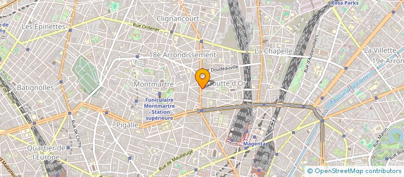 localisation de l'entreprise SOVRASTRUTTURE  PARIS