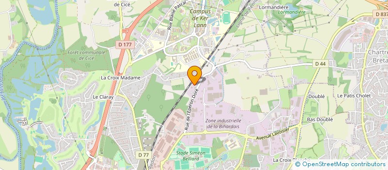 localisation de l'entreprise SOVYSOLS  BRUZ