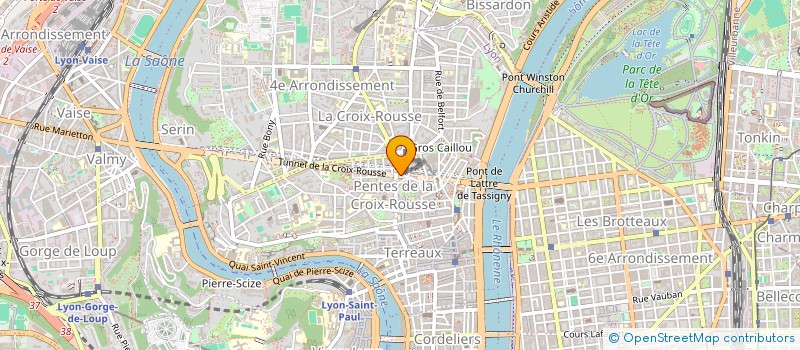 localisation de l'entreprise SOW à LYON