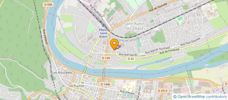 localisation de l'entreprise SOW  SAINT-AUBIN-LES-ELBEUF