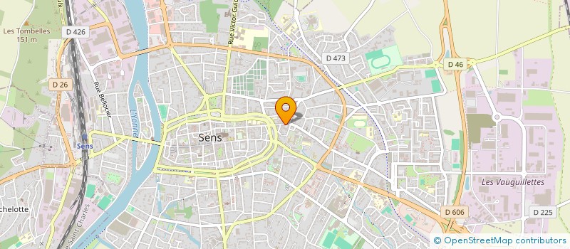 localisation de l'entreprise SOW à SENS