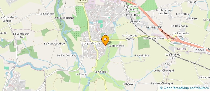 localisation de l'entreprise SOW IMMOBILIER  CORPS-NUDS