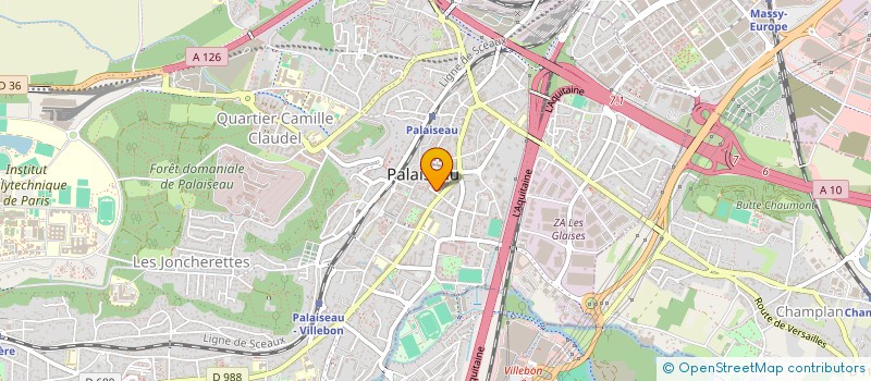 localisation de l'entreprise SOW PRESTIGE à PALAISEAU
