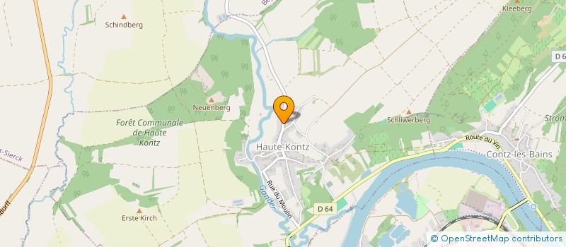 localisation de l'entreprise SOWA  HAUTE-KONTZ