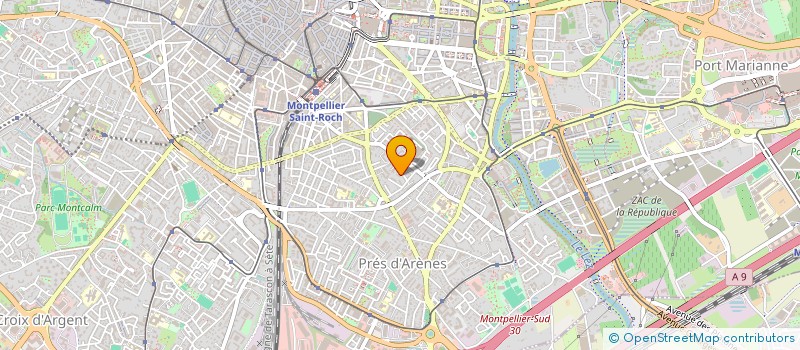 localisation de l'entreprise SOWA  MONTPELLIER