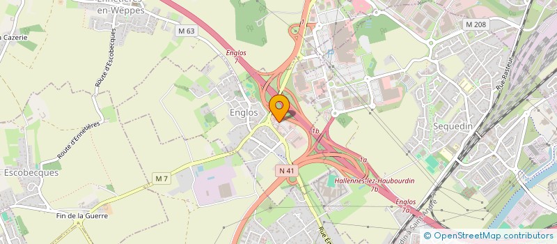 localisation de l'entreprise SOWAI 2  ENGLOS