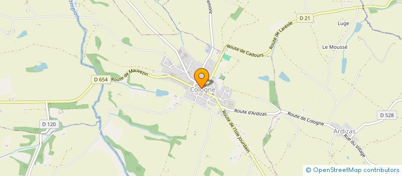 localisation de l'entreprise SOWAKE  THOUX