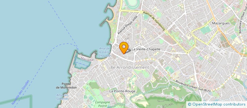 localisation de l'entreprise SOWARD IMMOBILIER à MARSEILLE 8