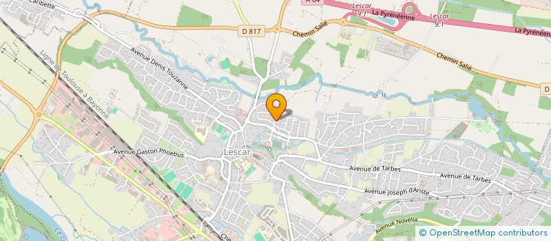 localisation de l'entreprise SOWATT-LESCAR  LESCAR