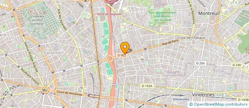 localisation de l'entreprise SOWECO FORUM SPORTS à MONTREUIL