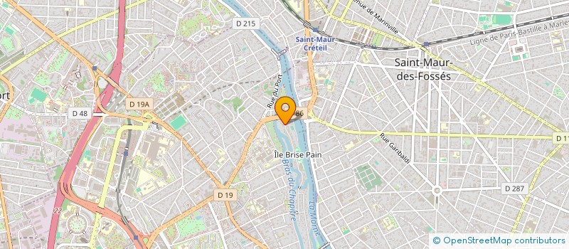 localisation de l'entreprise SOWEL S A R L à CRETEIL