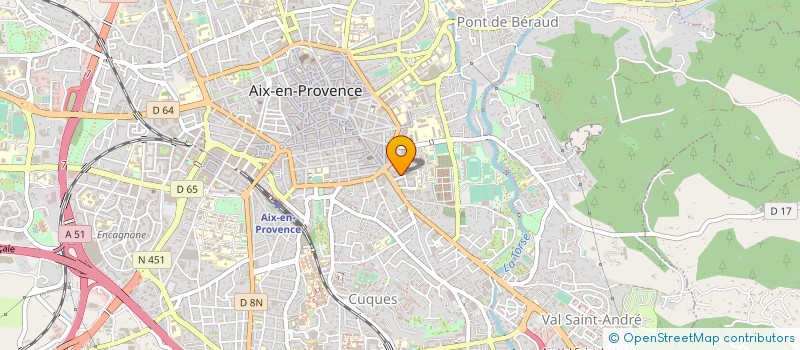 localisation de l'entreprise SOWELL LA PLAGNE MONTALBERT à AIX-EN-PROVENCE
