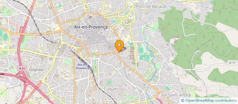 localisation de l'entreprise SOWELL LE ROURET à AIX-EN-PROVENCE
