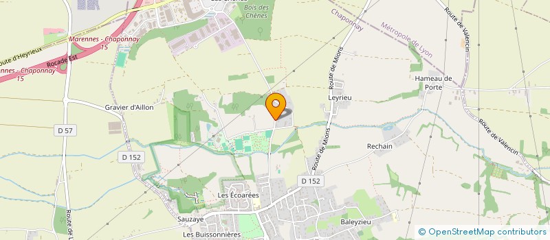 localisation de l'entreprise SOWHAT  CHAPONNAY