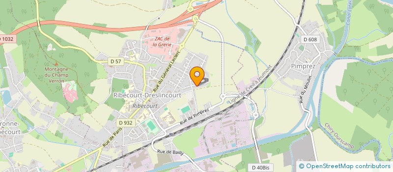 localisation de l'entreprise SOWLIDE  RIBECOURT-DRESLINCOURT