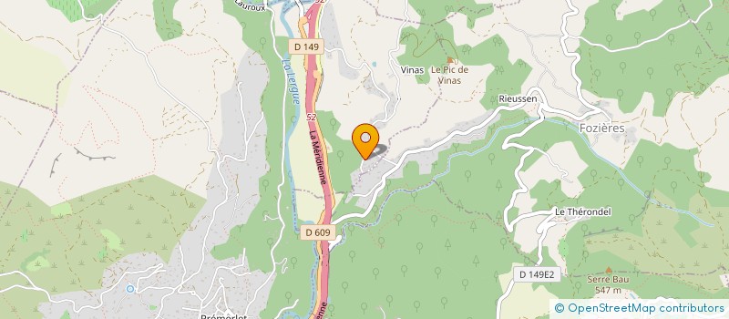 localisation de l'entreprise SOX & FOX à LODEVE