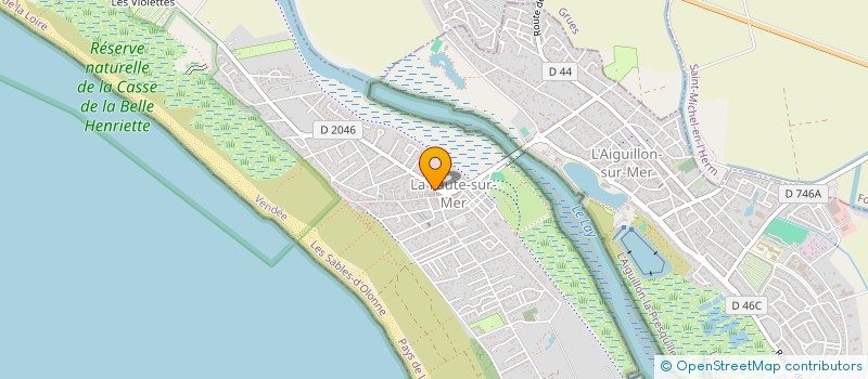 localisation de l'entreprise SOXA  SAINT-MICHEL-EN-L'HERM