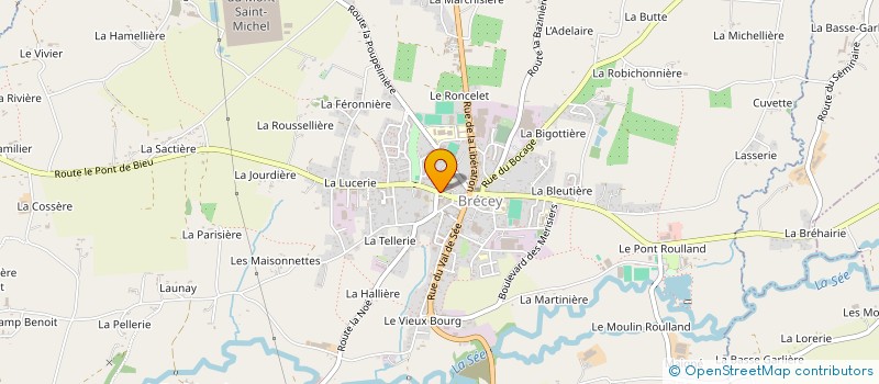 localisation de l'entreprise SOXAROME  BRECEY