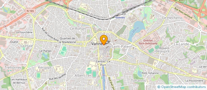 localisation de l'entreprise SOY BY JADE  VANNES