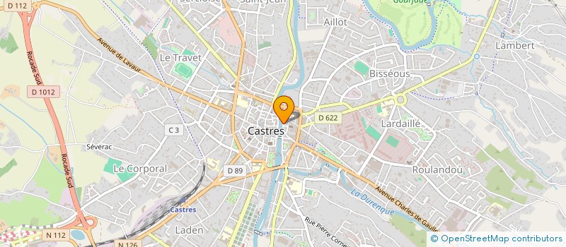 localisation de l'entreprise SOY FLAMENCO  CASTRES