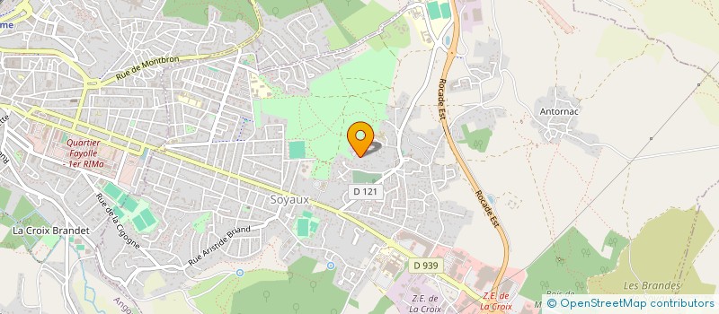 localisation de l'entreprise SOYA 173 à SOYAUX