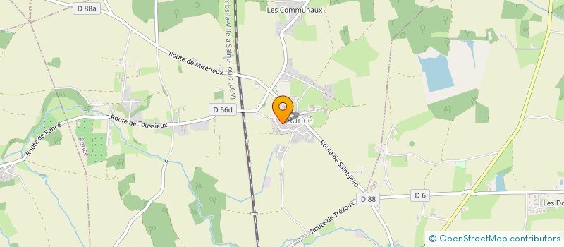 localisation de l'entreprise SOYA  RANCE