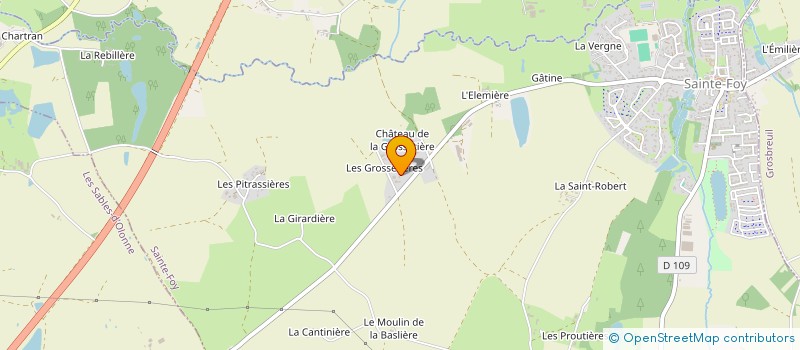 localisation de l'entreprise SOYA  SAINTE-FOY