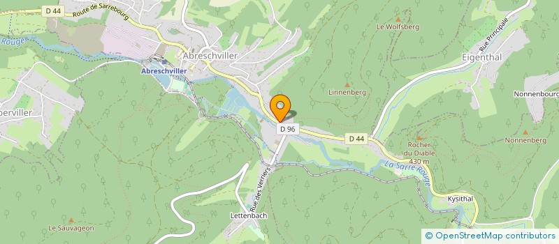 localisation de l'entreprise SOYA à ABRESCHVILLER