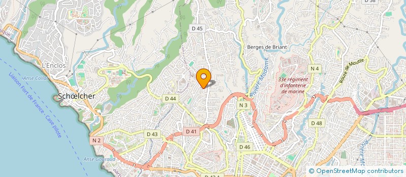 localisation de l'entreprise SOYADIF  FORT-DE-FRANCE