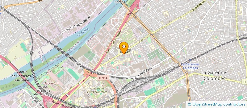 localisation de l'entreprise SOYAN  NANTERRE