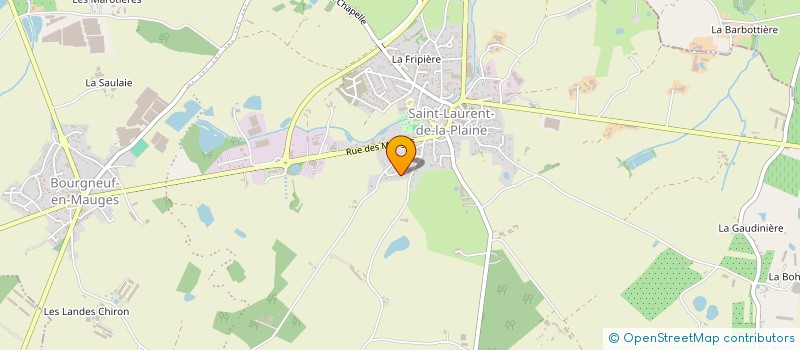 localisation de l'entreprise SOYANN-FAMILY  MAUGES-SUR-LOIRE