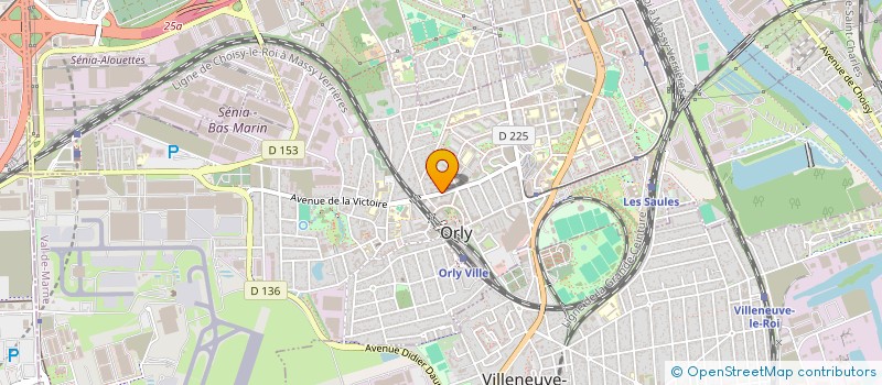 localisation de l'entreprise SOYATA  ORLY