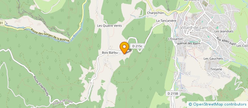 localisation de l'entreprise SOYER  VILLARD-DE-LANS