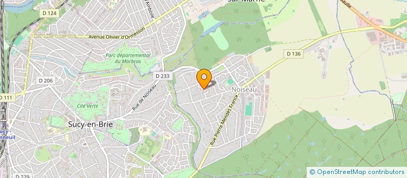 localisation de l'entreprise SOYER RENE  NOISEAU