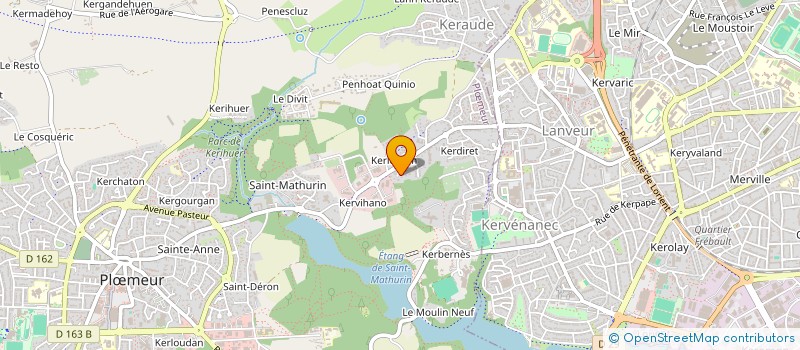 localisation de l'entreprise SOYETECH à PLOEMEUR