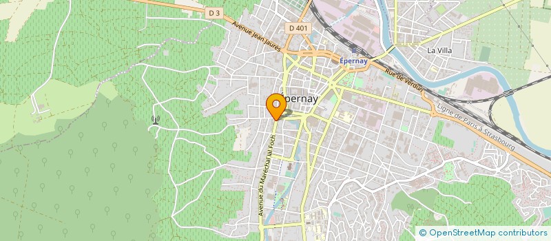 localisation de l'entreprise SOYEUX GROUP à EPERNAY