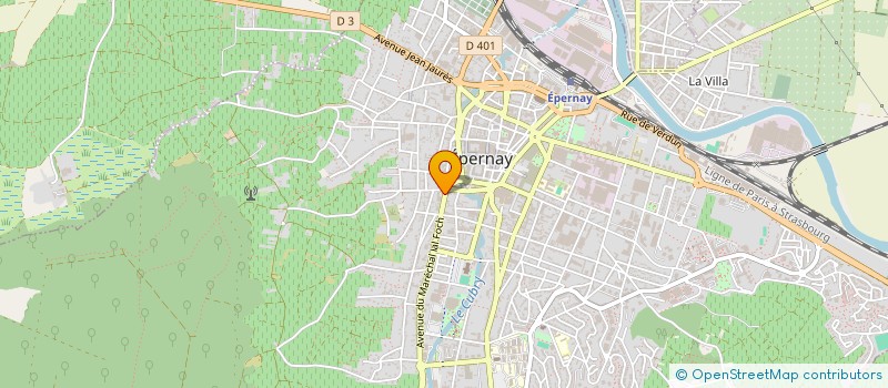 localisation de l'entreprise SOYEUX IMMO  EPERNAY