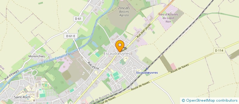 localisation de l'entreprise SOYEZ  NAVES