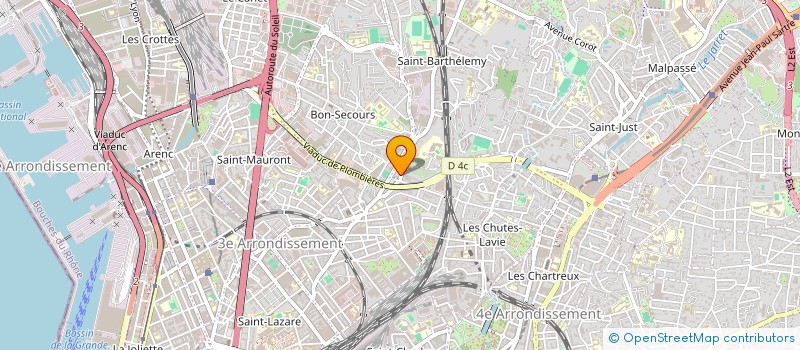 localisation de l'entreprise SOYEZ BELLES AVEC MES PRODUITS NATURELS  MARSEILLE