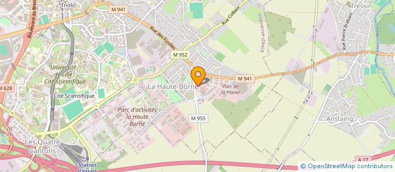 localisation de l'entreprise SOYEZ CHOUX  VILLENEUVE-D'ASCQ